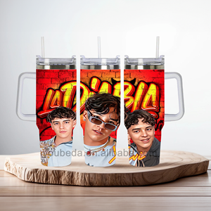 Gobelet Xavi La diabla à sublimation personnalisée de haute qualité 40oz sous vide h2.0 avec poignée - Product Image 6