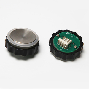 Bouton d'ascenseur moderne de haute qualité BR27C A311, bouton circulaire 2/4 fils pour appel d'ascenseur - Product Image 1