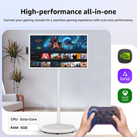 Écran FHD 24 pouces Affichage IPS Système d'exploitation Android 13 Écran tactile intelligent Télévision intelligente avec NFC POE USB WIFI