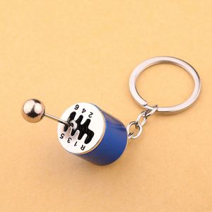Hot Car Gear Box Keychain 6 Speed Manual Car-styling Keyring Gear Knob Shift Gearbox Stick Gift Souvenir Metal <b>Key</b> <b>Chain</b> - Product Image 3