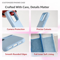 Groothandel Vloeibare Siliconen Telefoonhoesje voor iPhone 17 16 15 14 13 12 11 Pro Max Zachte Stootvaste Rubberen Hoesje Cover OEM Aangepaste Logo