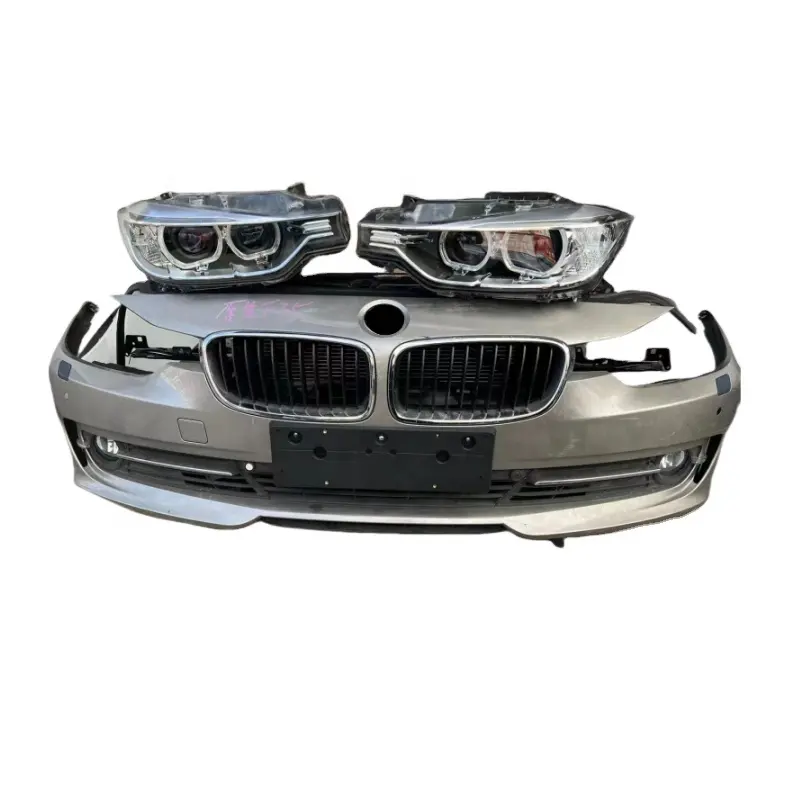 Auto partes do corpo acessórios do carro 325 330 amortecedor dianteiro Body kit Grill W/O buraco para BMW série 3 F30 F34 F35