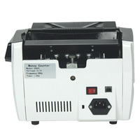 Compteur de billets de banque XD-6800 UV MG DD IR, grand écran, Irak, Pakistan, machine à compter les billets de banque