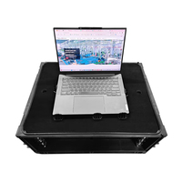 Flight case DJ moulé antichoc 2U 4U 6U 8U 12U 14U pour amplificateur audiovisuel