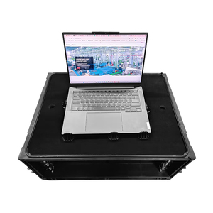 Estuche de <span class=keywords><strong>DJ</strong></span> moldeado con amortiguación de impactos 2U 4U 6U 8U 12U 14U, estuche de rack para amplificador audiovisual, estuche de transporte para vuelos - Product Image 4