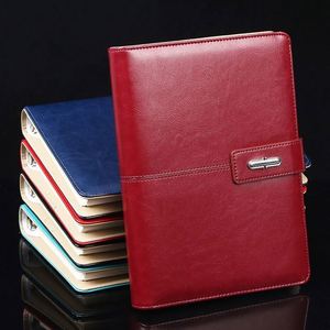 Multi Function Thread Sewing Printed Loose-Leaf A5 Hardcover Notebook 80 Inner <b>Sheets</b> Multiple Colors Portable Power Business - Product Image 3
