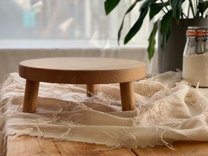 Premium Wooden <b>Cake</b> <b>Stand</b> For <b>Cake</b> Display Dessert Table Decoration And Catering Service Use - Product Image 5