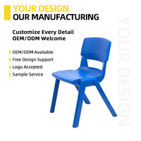 Solutions personnalisables, vente en gros, faible MOQ, chaises en plastique, chaises empilables en plastique non toxique, chaises en plastique sûres pour la maternelle