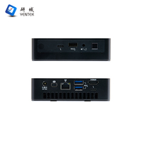 Fábrica Intel NUC Mini computadora DDR4 M.2 HD Mini DP Pantalla LAN Ventilador Refrigeración Win10 11 Linux Home N150 Mini PC