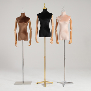 Présentoir suspendu de <span class=keywords><strong>Mannequin</strong></span> de forme de robe demi-longueur pour femmes avec crochet de suspension pour affichage de fenêtre accessoires de robe de mariée <span class=keywords><strong>buste</strong></span> - Product Image 4