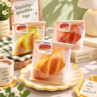 Roti Gulung Bunga Besar PU Mainan Squishy Slow Rebound Model Makanan Realistis Mainan Pereda Stres Alat Pajangan