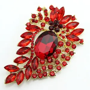 High quality Rhinestone Brooch Wedding Garment crystal brooch Pin women Accessories Brooches wholesale DAE042