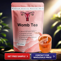 Thé pour la santé de l'utérus, stimulant de la fertilité pour les femmes, thé aromatisé pour l'équilibre hormonal, thé pour nettoyer l'utérus