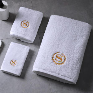 Ensemble de <span class=keywords><strong>3</strong></span> serviettes blanches luxueuses 100% coton épaisses ultra absorbantes de qualité hôtelière et <span class=keywords><strong>spa</strong></span> - Product Image 2