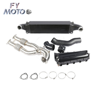 Intercooler + colector de admisión + tubo de escape + kit de tubo de admisión para AUDI TTRS y 8V RS3