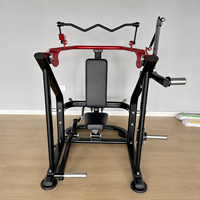Machine de presse triceps à charge libre SK Commercial, en acier Q235 de 3,0 mm, pour dips assis et extensions de bras, avec bras indépendants, pour salle de sport professionnelle