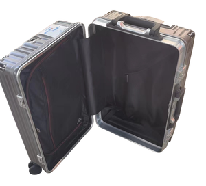 Trolley-Schachtel aus ABS-Material Teleskoprute vier Lenkräder große Kapazität Sicherheitsschloss mehrere Größen Farben ABS+PC Koffer - Product Image 6