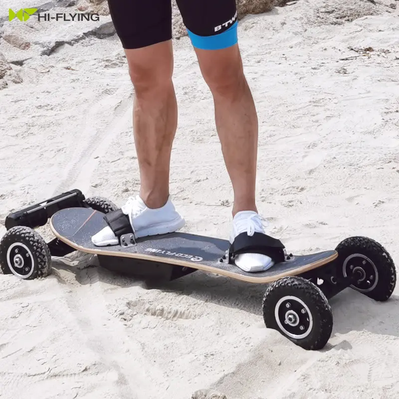 Skateboard électrique à 4 roues avec double Hub motorisé pour adultes, bande adhésive tout-terrain, accessoire de Camping, livraison en europe et dans l'ue