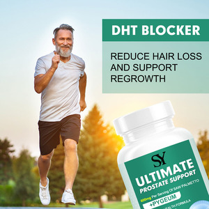 Pabrik produsen dukungan prostat utama 600mg melihat Palmetto dengan seng Pygeum dan ekstrak biji labu Pria Kesehatan urin - Product Image 4