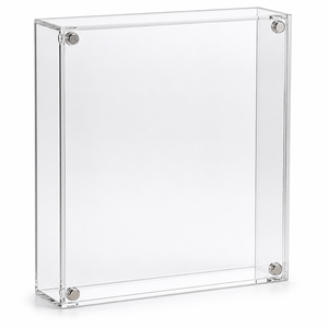 Boîte <span class=keywords><strong>de</strong></span> rangement magnétique transparente en acrylique à thème animalier avec aimant puissant pour programmes <span class=keywords><strong>de</strong></span> football, bandes dessinées, protection UV, 12+ - Product Image 1