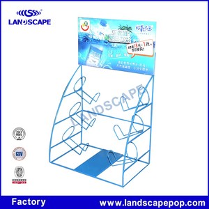 Customized Metal Wire <strong>Door</strong> Mat Display <strong>Stand</strong> Factory Business Nature - Product Image 3