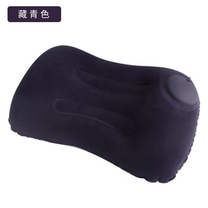 Nguồn Nhà Sản Xuất Ngoài Trời Cắm Trại Du Lịch Xách Tay Inflatable Gối Có Thể Gập Lại Báo Chí Thổi phồng PVC Không Khí Đầy Gối - Product Image 5