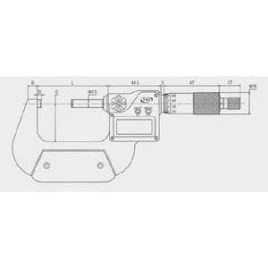 Micrómetros digitales EXACTO IP65 con resolución de 0.001mm - Product Image 1