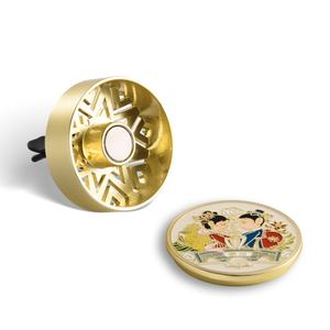 Diffuseur de parfum de voiture de luxe personnalisé avec logo, clip de ventilation, diffuseur de parfum pour voiture, aromathérapie - Product Image 6