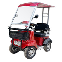 Mini Auto Eléctrico S5 de Fábrica China para Adultos con Techo, 60V 800W, Monoplaza, Scooter de Ocio, Vehículo de Movilidad de Largo Alcance
