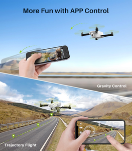 सीमा x200w 720p hd fpv मिनी ड्रोन कैमरा रिमोट कंट्रोल खिलौने वयस्कों के लिए गति समायोजन 3 डी फ्लिप ऊंचाई हेडलेस एक - Product Image 6