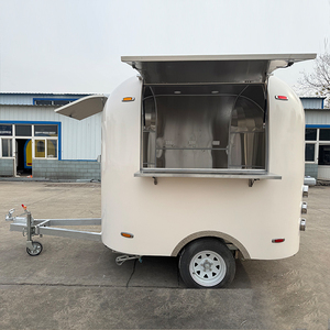 Camion de nourriture mobile personnalisable de 2,5 mètres, équipement de cuisine complet, chariot à desserts, café, <span class=keywords><strong>concession</strong></span>, mini remorque alimentaire - Product Image 5