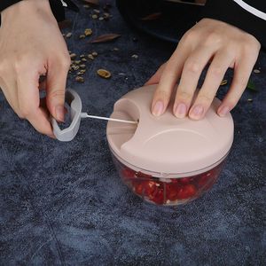 Portable Manual Pulling Mini Garlic Chopper for for Chopping Garlic/Ginger/Chili/Onion/ Meat - Product Image 3