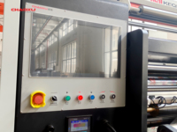 Nouvelle machine d'impression flexographique automatique chinoise 4/6 couleurs pour la fabrication de boîtes en carton ondulé, de sacs en plastique et de sacs en papier