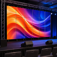 Écran LED P2.6 pour location, mur vidéo intérieur/extérieur, étanche IP65, panneau mural LED modulaire couleur intégrale, affichage 500x500mm, 4K HD 120Hz
