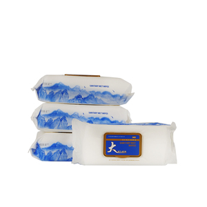Lingettes désinfectantes non tissées à 75 % d'<span class=keywords><strong>alcool</strong></span>, lingettes antibactériennes humides pour la maison, le bureau et les voyages - Product Image 1