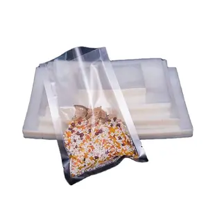 Vakum poşeti mühürleyen gıda depolama vakum torbaları dondurulmuş gıda ambalajı için 5mil vakum saklama çantası gıda için