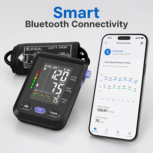 <span class=keywords><strong>Tensiomètre</strong></span> Bluetooth pour la grossesse, homologué, numérique, à bras, grand écran, <span class=keywords><strong>d</strong></span>étection <span class=keywords><strong>d</strong></span>'Afib - Product Image 3