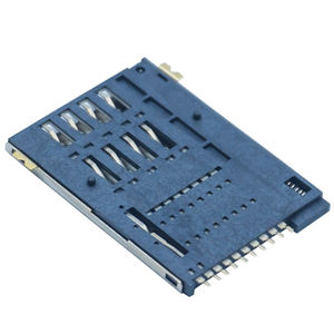 SMT 8 + 2 Pin Push-Тип Sim-карты разъем - Product Image 3