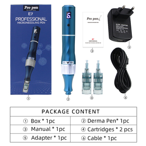 Lápiz de Microagujas Profesional E7 y Cartuchos Nano de Repuesto para <span class=keywords><strong>Tratamiento</strong></span> del Acné e Inducción de Colágeno, Uso Clínico en el Cuidado de la Piel - Product Image 5