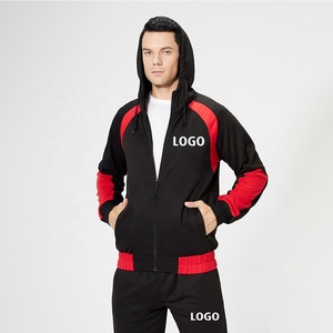 Fashion Men's Spring Casual Terry Print 2-Piece Clothing <b>Sets</b> 2022 Custom Logo - Product Image 3