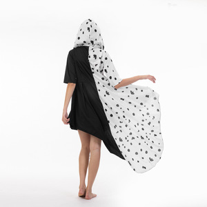 Disfraz <span class=keywords><strong>de</strong></span> <span class=keywords><strong>Halloween</strong></span> 101 Loyal para Mujer Adulta, Modelo Echo Cos, Sirena Blanca y Negra, Kuila <span class=keywords><strong>De</strong></span> Ville, Vestido con Puntos para Actuación en Escenario, Poliéster - Product Image 3