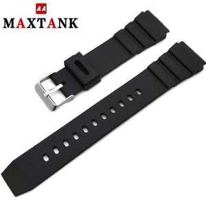 สายนาฬิกาข้อมือยางซิลิโคนแบบสปอร์ต Pu ขนาด 18 20 22 24 26 28 มม. - Product Image 5