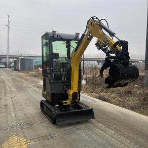 1,2 Ton Duurzame Mini Graafmachine met Verdikte Bakconstructie, Graafmachine, Probleemloze After-sales Service - Product Image 2