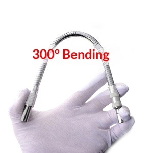 Volume discounts available. Metal universal flexible shaft, <b>bit</b> adapter rod for multi-angle work, flexible shaft connector for - Product Image 3