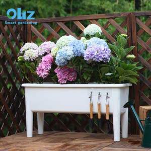 Bac à légumes auto-arrosant surélevé pour jardinage en extérieur - Product Image 2