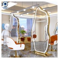 Prima incassable taille personnalisée Cct 3000k-6000k cadre capteur tactile forme de pilule miroir de salle de bain Led rétro-éclairé avec lumière LED