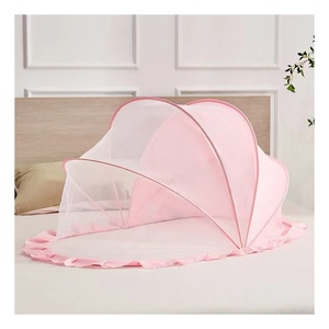 Có thể gập lại Giường trẻ em Màn chống muỗi Lều Vườn Ươm cũi tán lưới cho bé cho trẻ em phòng ngủ giường - Product Image 2