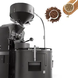 Chinese Factory Roast Roasted Bulk s Roasting Machine 1000kg Sale Plc Controller For Commercial Coffee Roaster