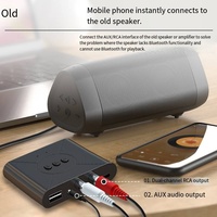 Récepteur audio Bluetooth 5.3 sans fil, prise AUX 3,5 mm, RCA, lecteur USB, lecture intelligente, adaptateur audio stéréo sans fil pour kit voiture
