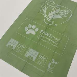 Sac à déjections pour animaux de compagnie biodégradable et compostable respectueux de l'environnement, parfum frais, dessins animés, sac à déjections pour chien fabriqué à partir de plastique - Product Image 2